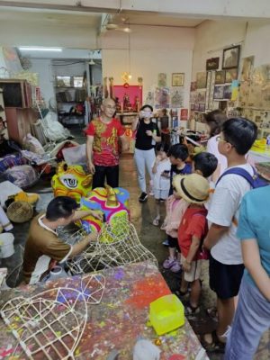 卓衍豪／到怡保当“一日小职人”