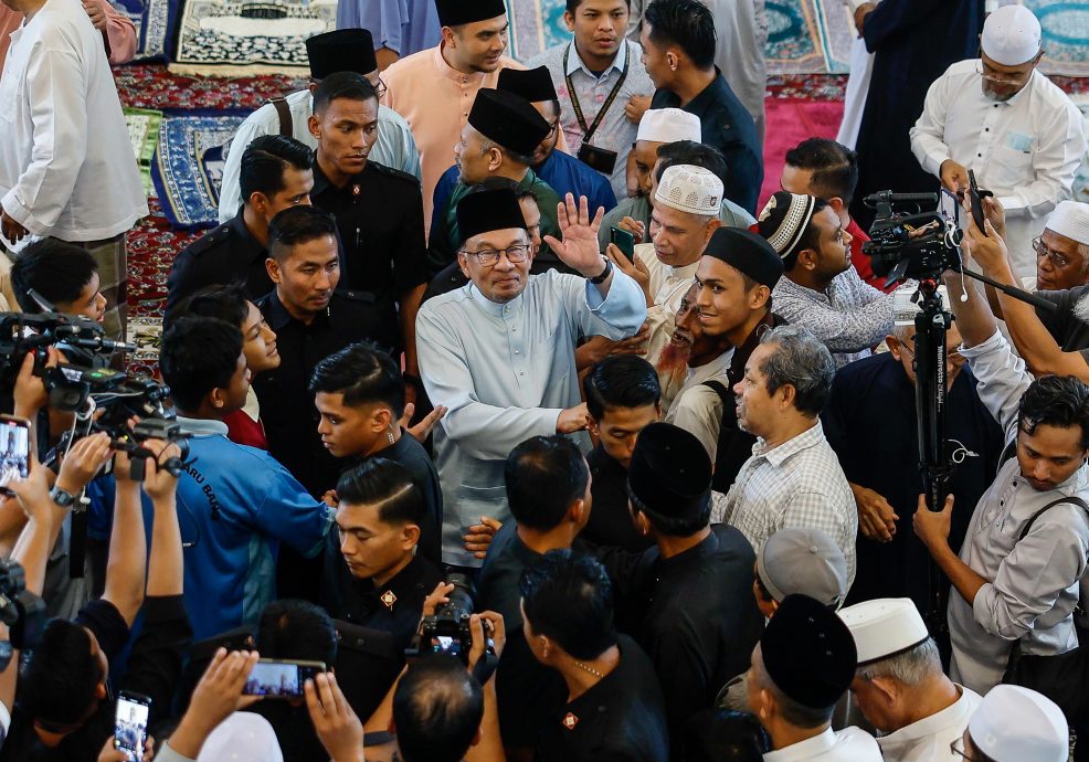 双溪峇甲州席补选竞选活动 安华:不会助选