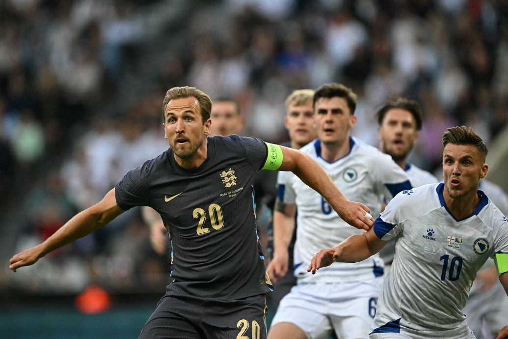 国际足球友谊赛| 下半场3球轰倒波黑 英格兰终结3场胜荒