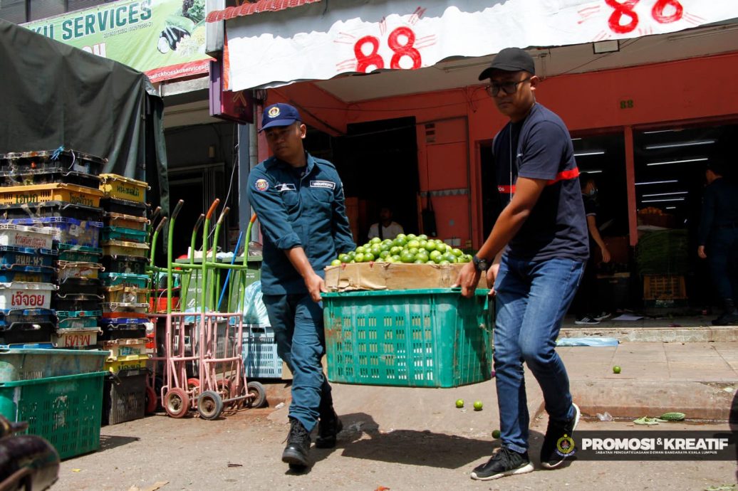 大都会/DBKL在批发公市执法/3图