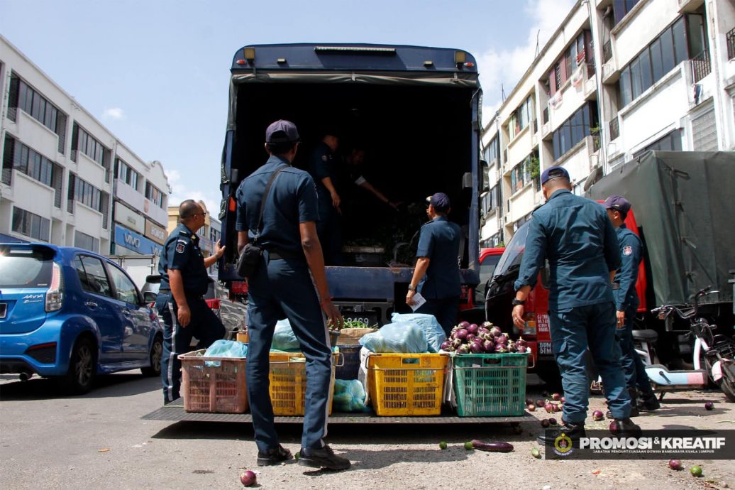 大都会/DBKL在批发公市执法/3图