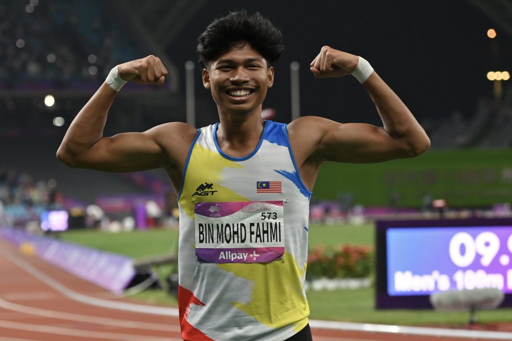 大马田径公开赛|10.43秒称霸男100公尺 阿基姆仍搭不上奥运列车