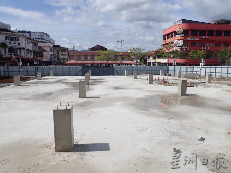 太平大巴刹工程如预期 将在10月落成 霹苏丹开幕