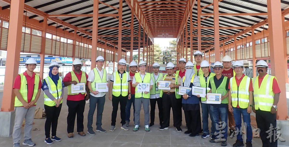 太平大巴刹工程如预期 将在10月落成 霹苏丹开幕