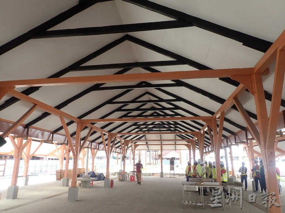 太平大巴刹工程如预期 将在10月落成 霹苏丹开幕