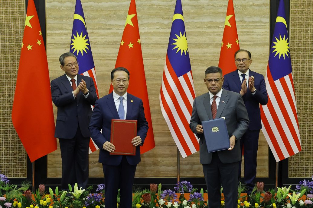 好消息！马中今签署14份谅解备忘录和协定 .签定大马鲜食榴梿输华植物检疫要求议定书