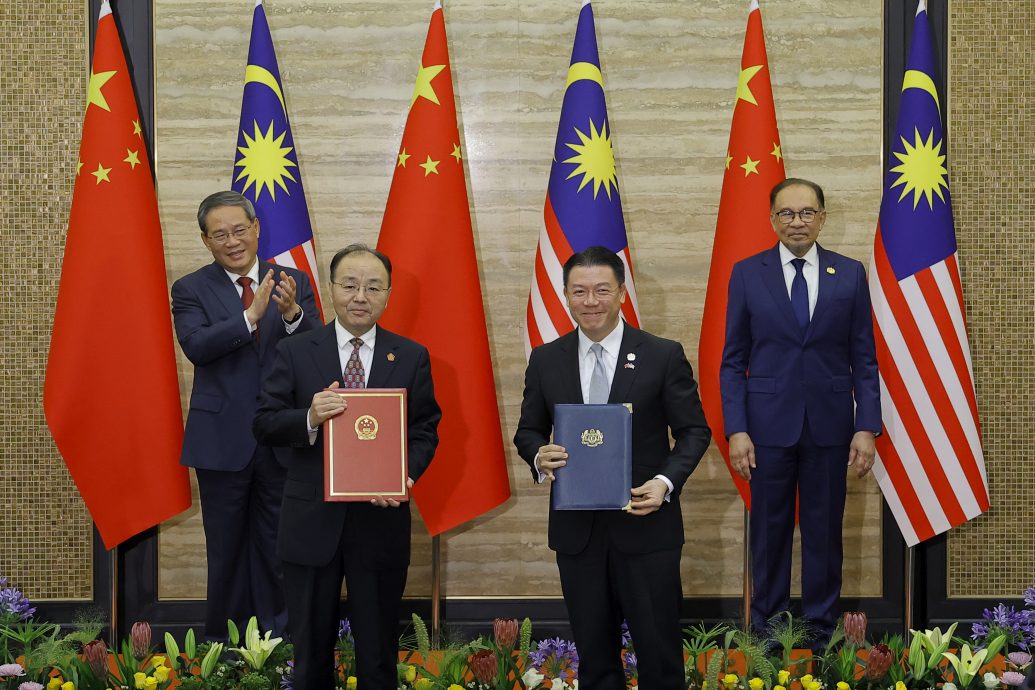 好消息！马中今签署14份谅解备忘录和协定 .签定大马鲜食榴梿输华植物检疫要求议定书