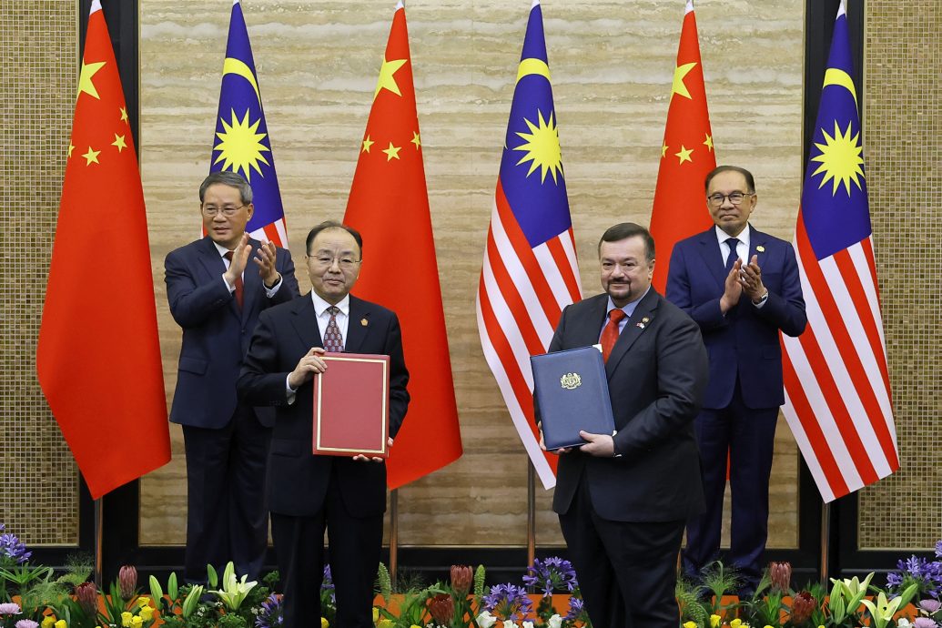 好消息！马中今签署14份谅解备忘录和协定 .签定大马鲜食榴梿输华植物检疫要求议定书