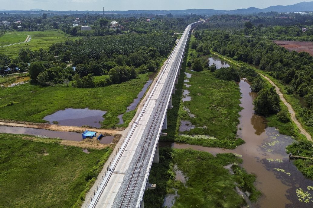 安华李强主持ECRL鹅唛总站开工仪式 标志“一带一路”丰硕成果