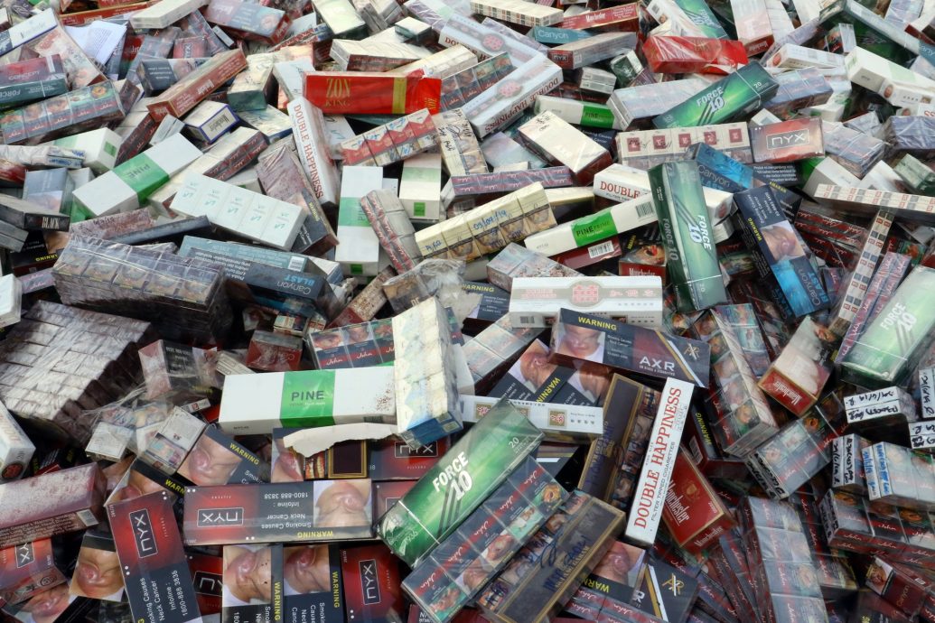 *已签发* 柔：走私烟酒和比特币挖矿机，依警区销毁42万结案证物