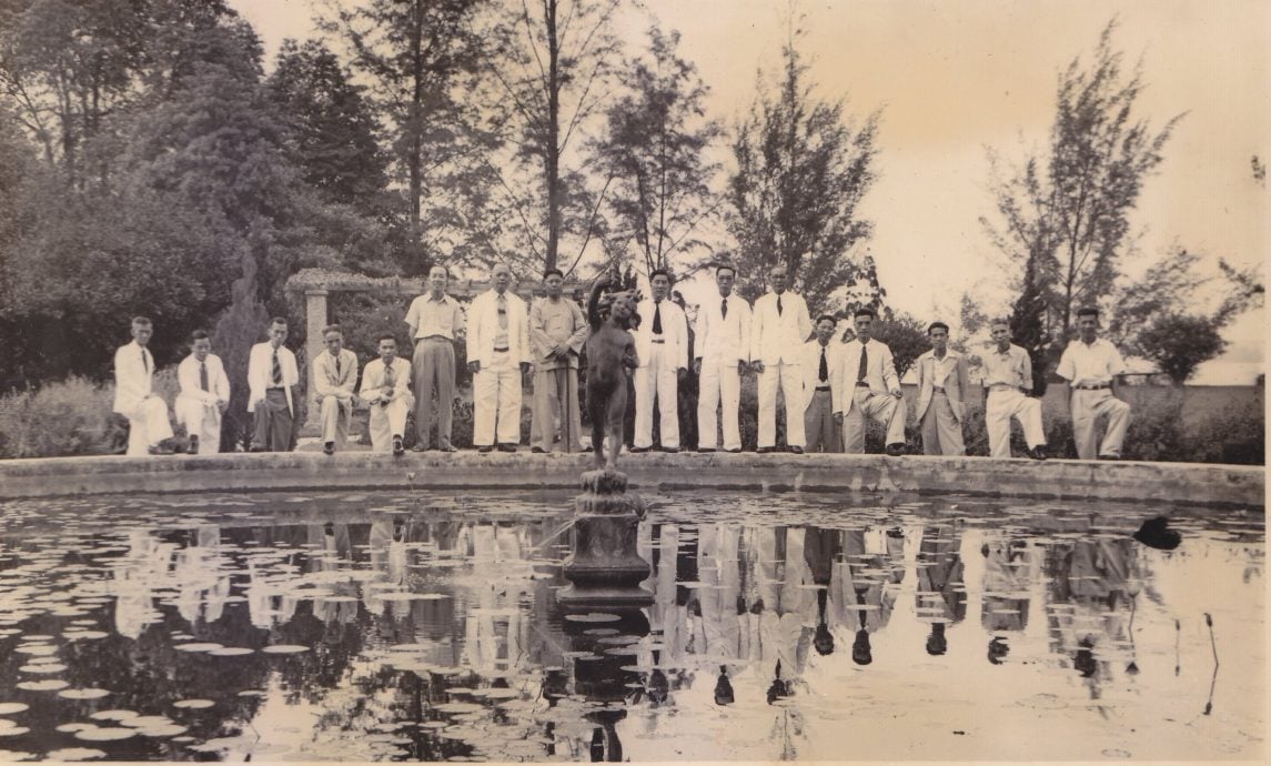 **已签发**柔:新旧对照:回顾75年前马潮联大会新山举行盛事