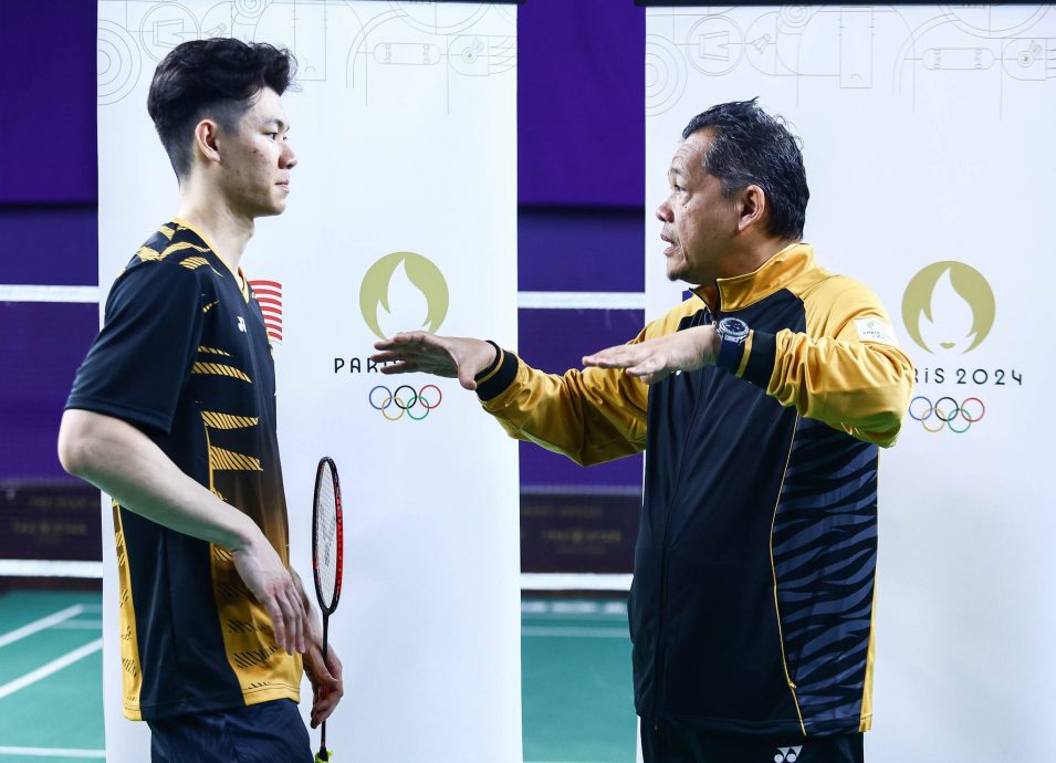 巴黎奥运会| 马代表团团长哈米丁探营  “看到李梓嘉争取成功的决心”