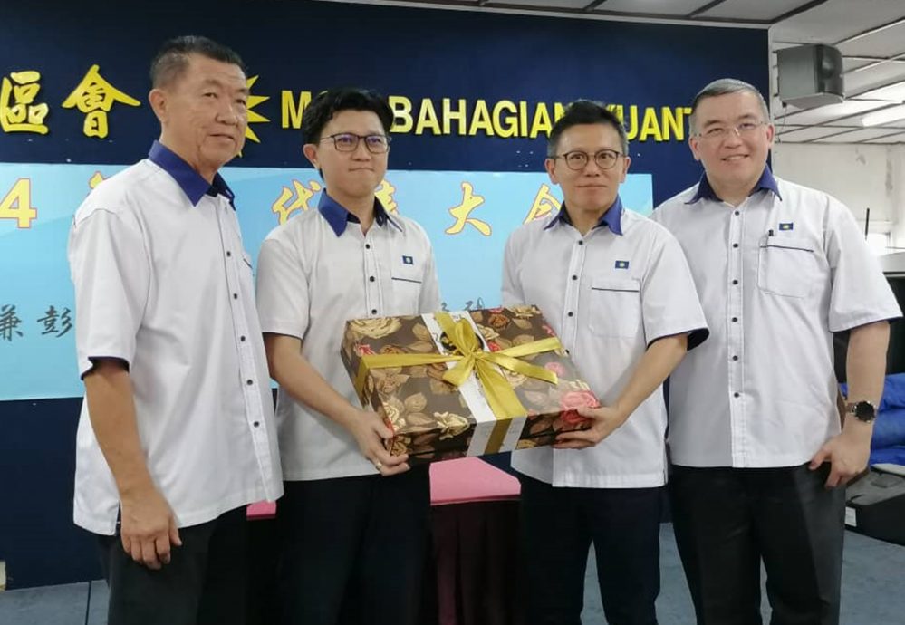 张盛闻:关丹市议员配额一定会保留给马华关丹区会。