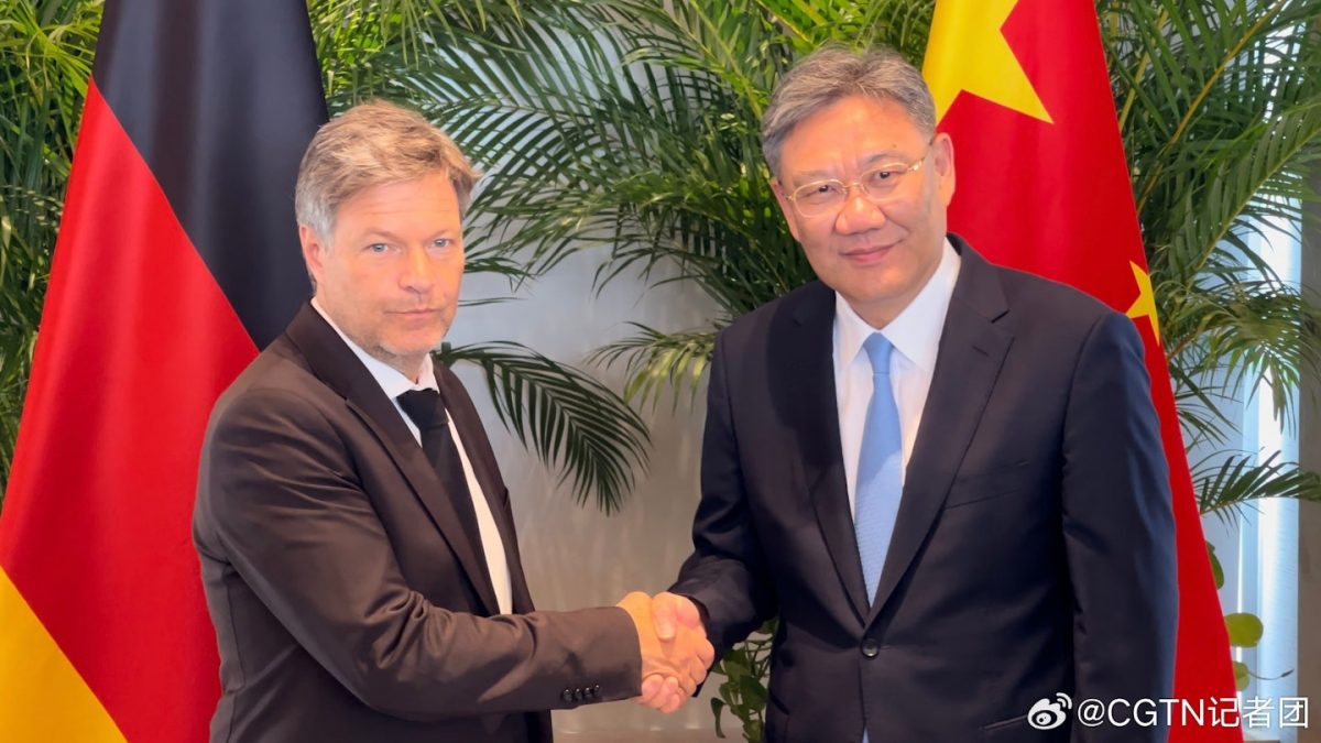 德副总理：中国支持俄罗斯是德中经济关系恶化主因