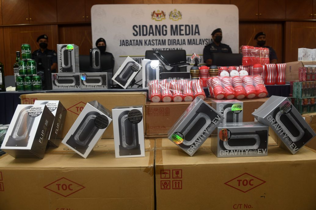 性爱玩具申报成儿童玩具走私入境·关税局起获逾万件性爱玩具