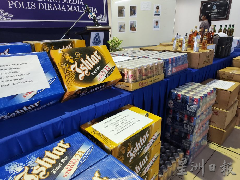 柔: 藏大批逃税酒企图贿警 前科男再度被捕