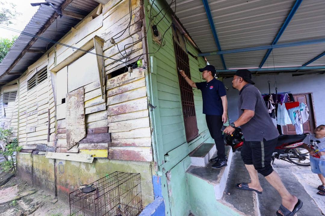 柔：翁哈菲兹：拨款逾5000万令吉  助赤贫家庭修筑房屋