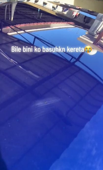 爱车刮花男子心疼 “老婆菜瓜布洗车似刷锅子” 