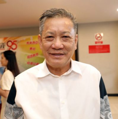 版4头（大都会）星洲日报95周年报庆巴生区晚宴-嘉宾谈话