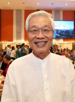 版4头（大都会）星洲日报95周年报庆巴生区晚宴-嘉宾谈话