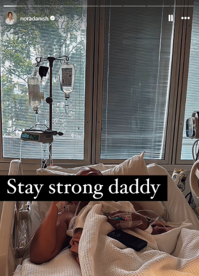 纳兹里儿子进ICU 前妻女演员祈愿前夫早日康复