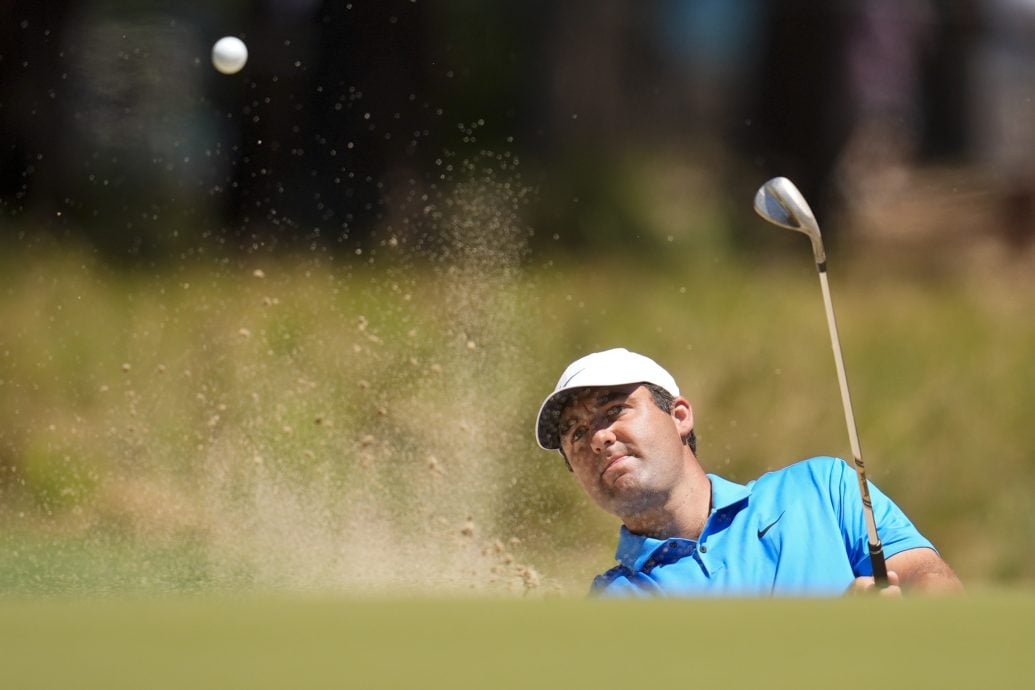 美国高尔夫球公开赛明挥杆 舍夫勒成夺冠大热