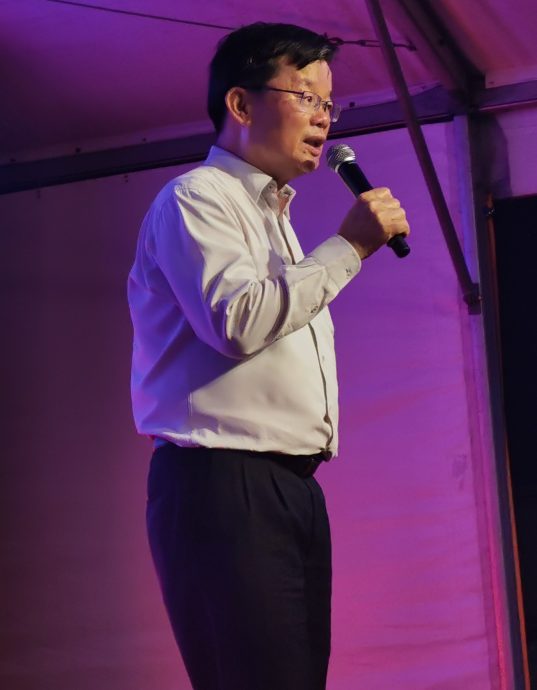 补选/(大北马)双溪峇甲面对水供问题,曹观友:对不起!一定会解决