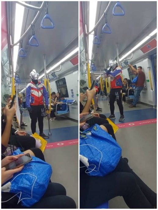 视频| 搭捷运遇“咸蛋超人”耍拳 乘客:“他下车大家才敢笑”