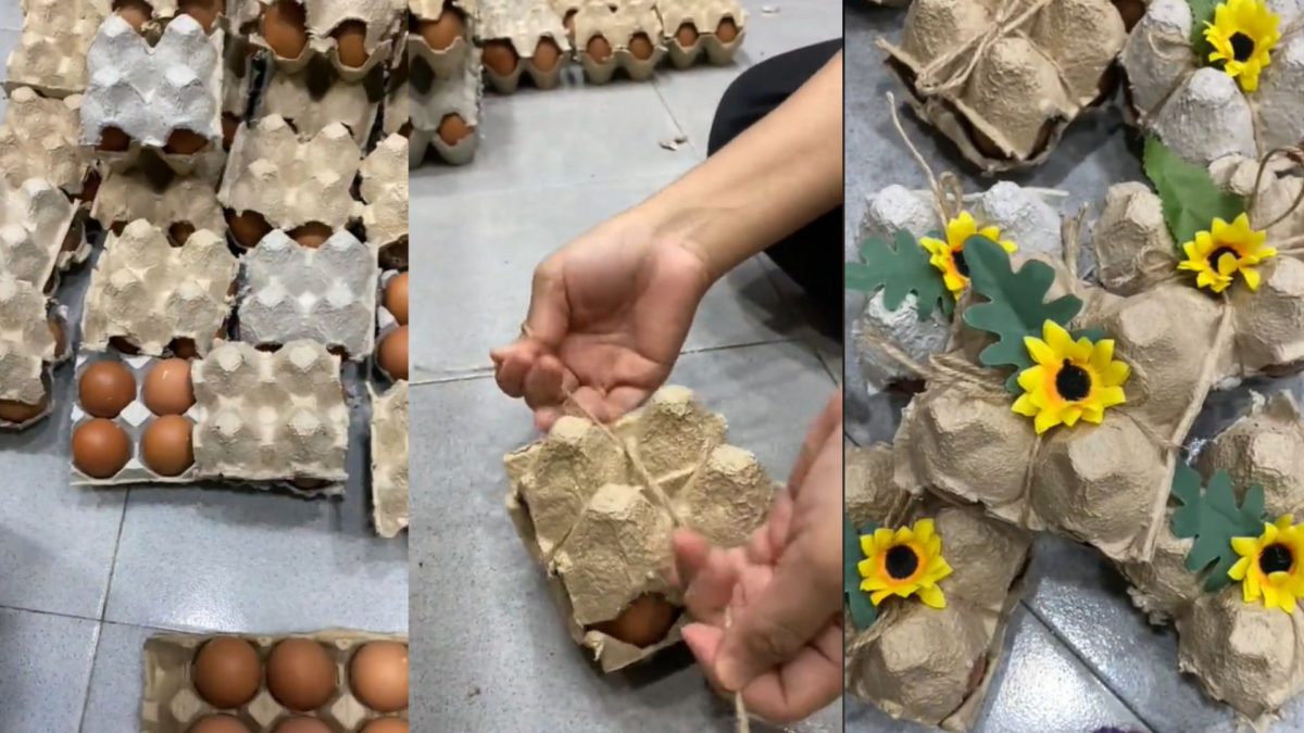 视频|结婚自制鸡蛋伴手礼 网赞：复古有创意