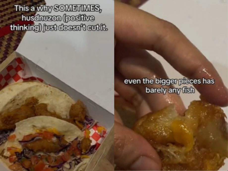 视频|RM26鱼肉Taco偷工减料 女子失望:怎么支持本地商家?