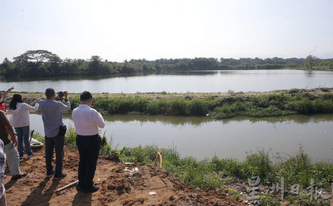 贞德隆5月两度水灾肇因 水利局:矿湖筑堤封口阻排水