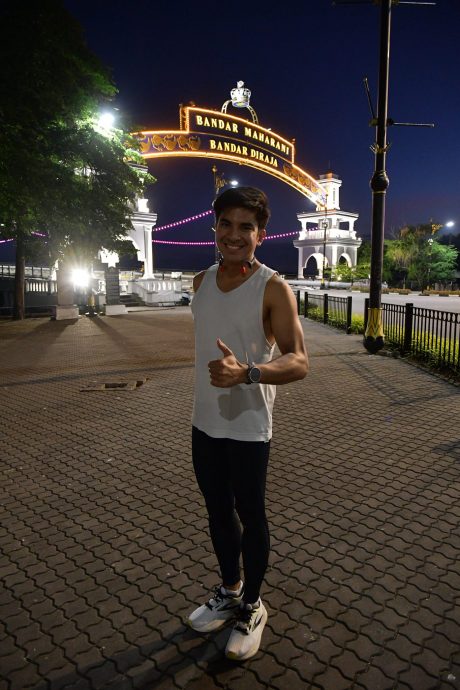 赛沙迪“麻坡行动” 开跑20公里筹款突破1万令吉