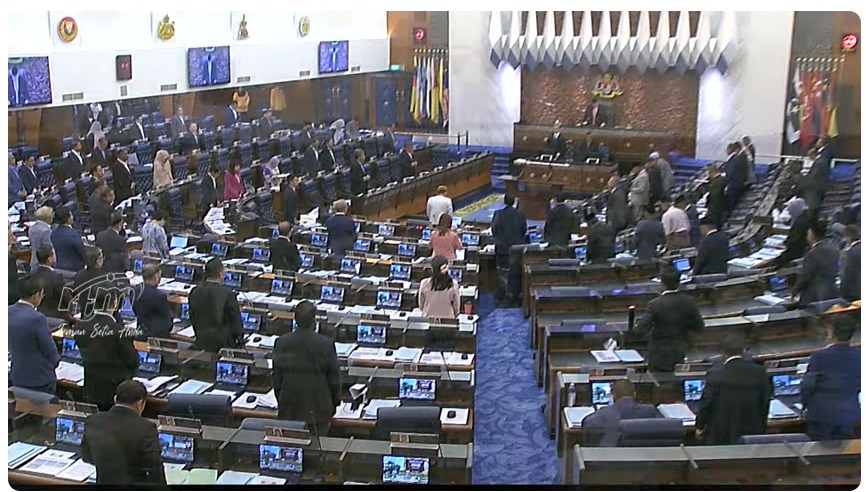 追悼2离世议员 下议院默哀1分钟