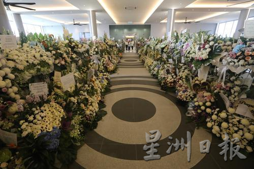 郑金炎丧礼现场照片