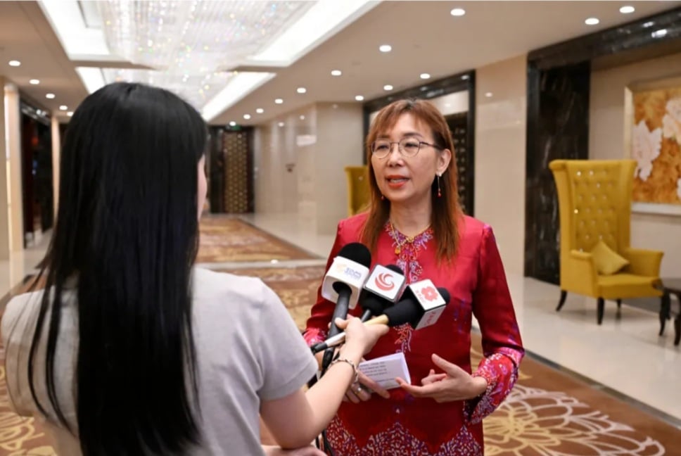 郭素沁:出席在西安举行的 “中国(陕西)一东南亚工商界合作对话会”