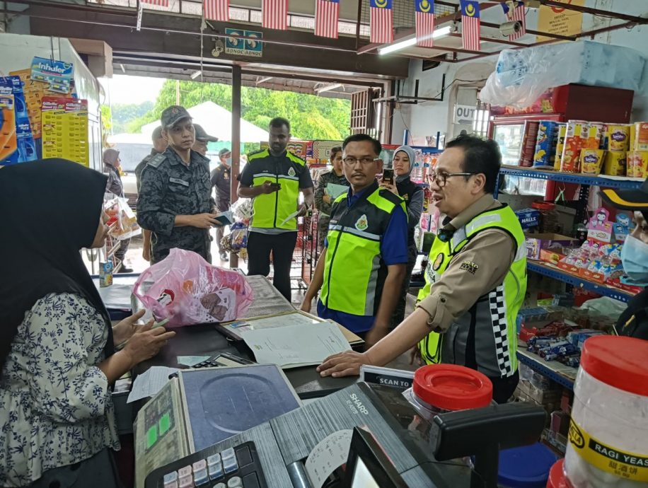 霹内贸局 移民局联手行动 取缔2商店 扣5外劳