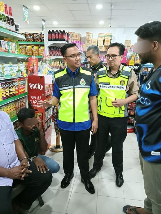 霹内贸局 移民局联手行动 取缔2商店 扣5外劳