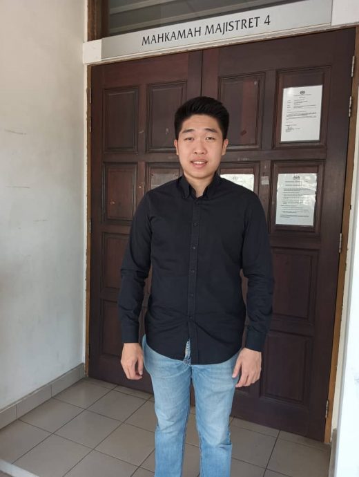 黄彦铬妨碍警方执法案 控方庭上播放案发录影片段