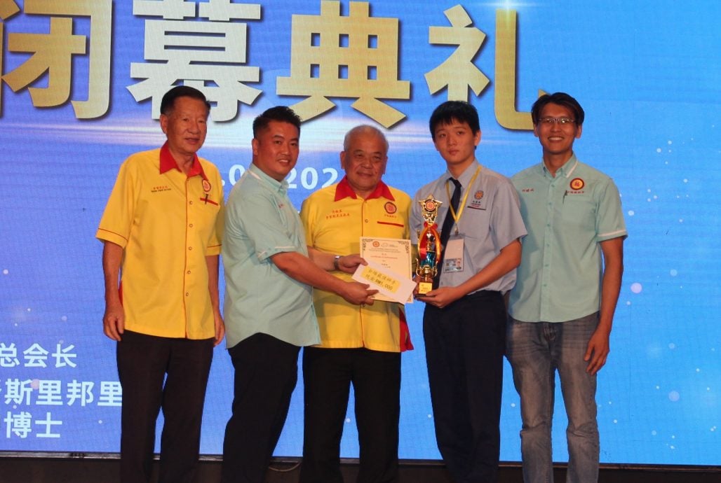 (2/2福联)福联青全州华语辩论赛 沙崇正夺冠膺最佳辩手奖