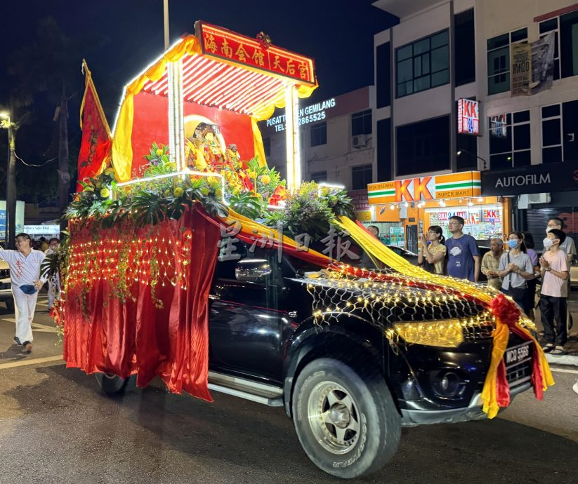 （古城封面主文）145队伍 逾40神轿·万人参与三忠宫众神巡筵遶境