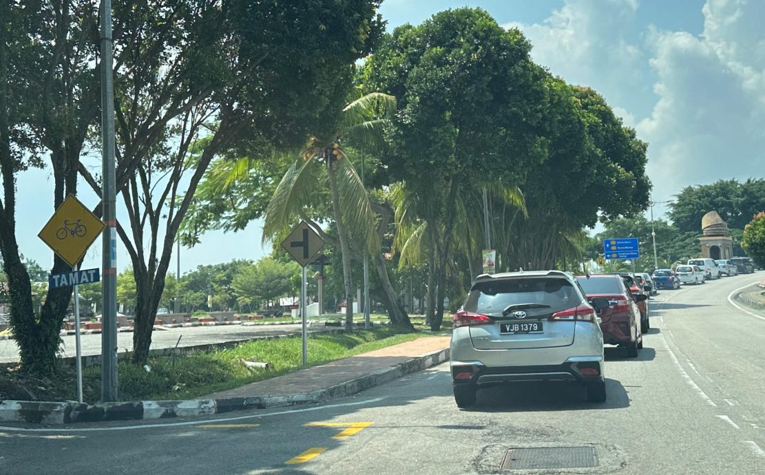 (古城封面主文)市区脚车道重画 骆慧茹呼吁善用脚车道