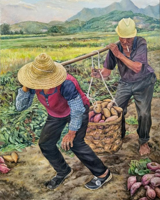 (古城第七版主文)郑成幸前往深圳拜会油画大师胡一斐:中马关系始终走在中国同东盟国家关系前列