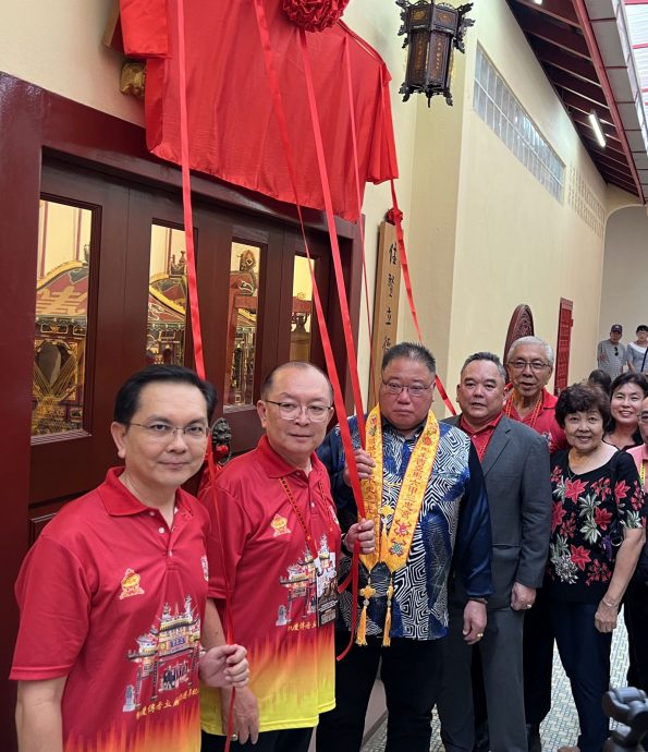 (古城第二版主文)张庆信:三忠宫具潜质打造为旅游景点