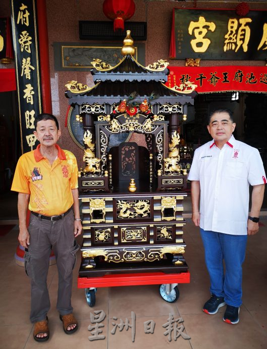 （古城第四版主文）威显宫7月13日庆祝“钦巡池府王爷”圣诞千秋，复兴八十载．代天巡狩．巡呷赐福．绕境大典