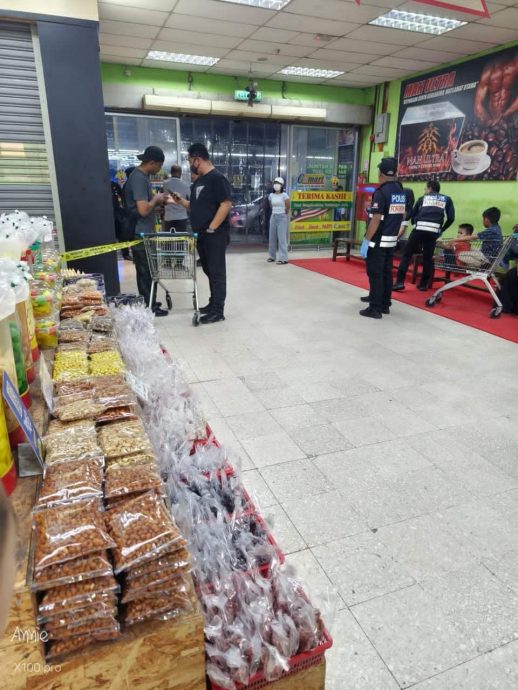 (大北马)4劫匪闯金店抢劫