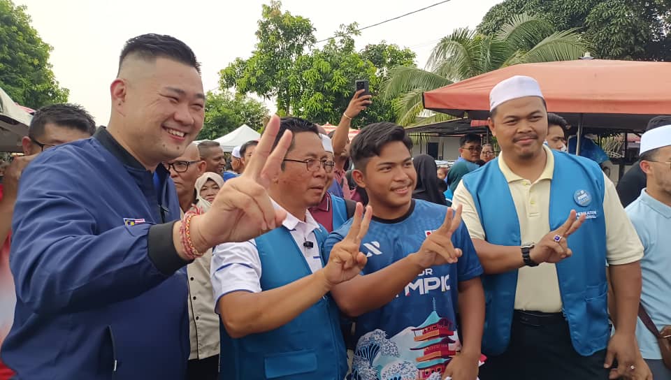 （大北马）双溪峇甲补选两候选人终于见面了