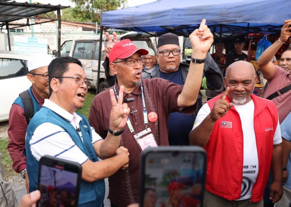 （大北马）双溪峇甲补选两候选人终于见面了