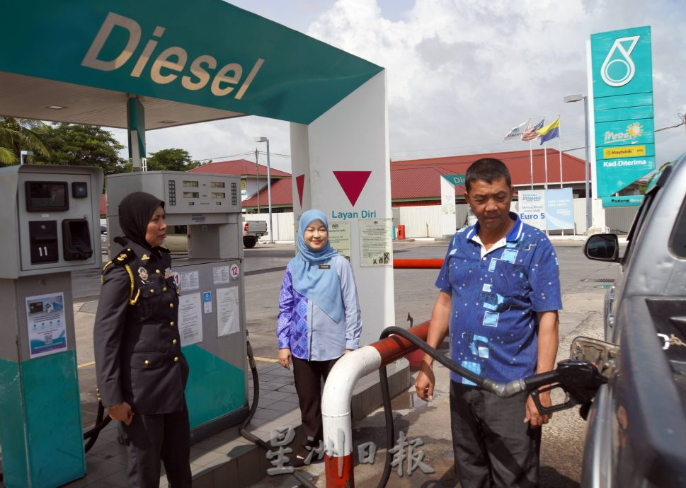 +(大北马)诺拉札预计柴油自由浮动物价上涨,即起加强零售批发巡逻执法