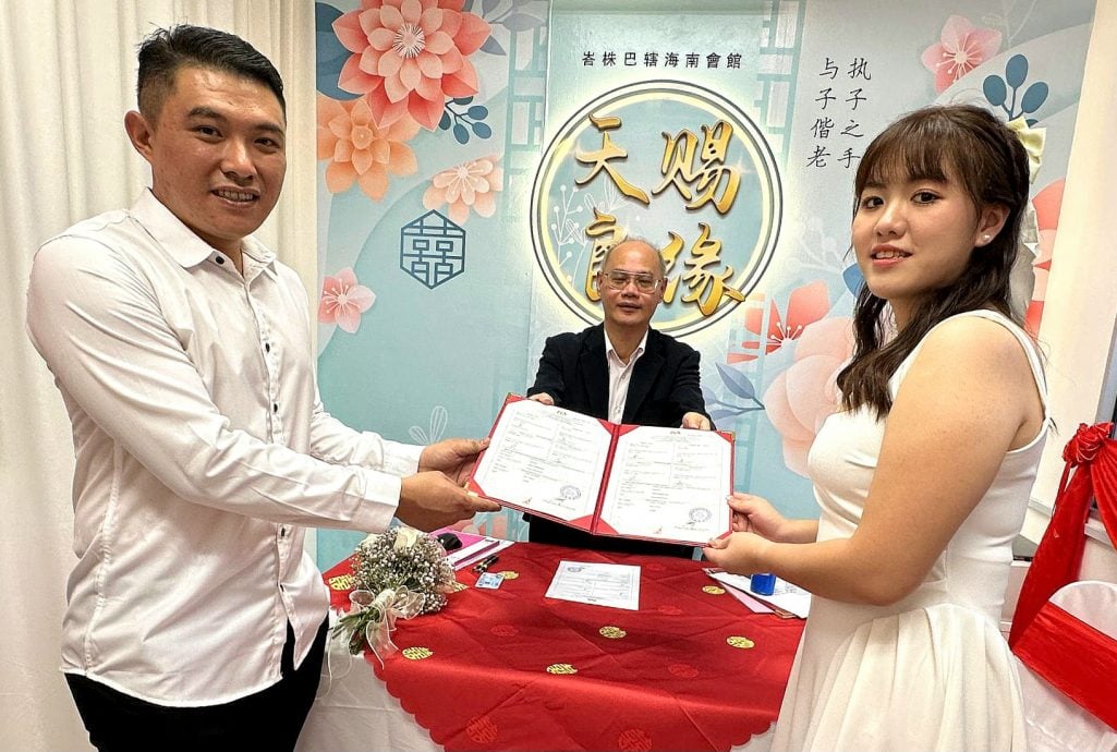 (已签发)柔:**版头**峇海南会馆婚姻注册处开幕,为新人提供传统结合现代平台