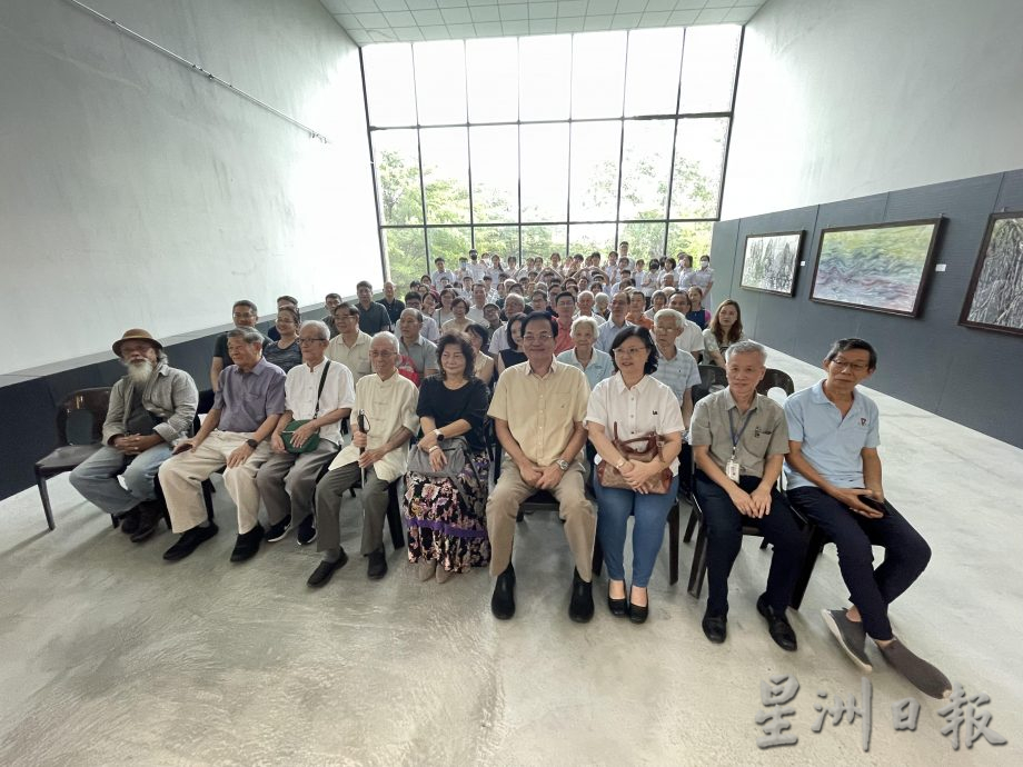 (已签发)柔:**版头或显刊**陈培仁陈培智首度联展 76幅彩墨同辉映